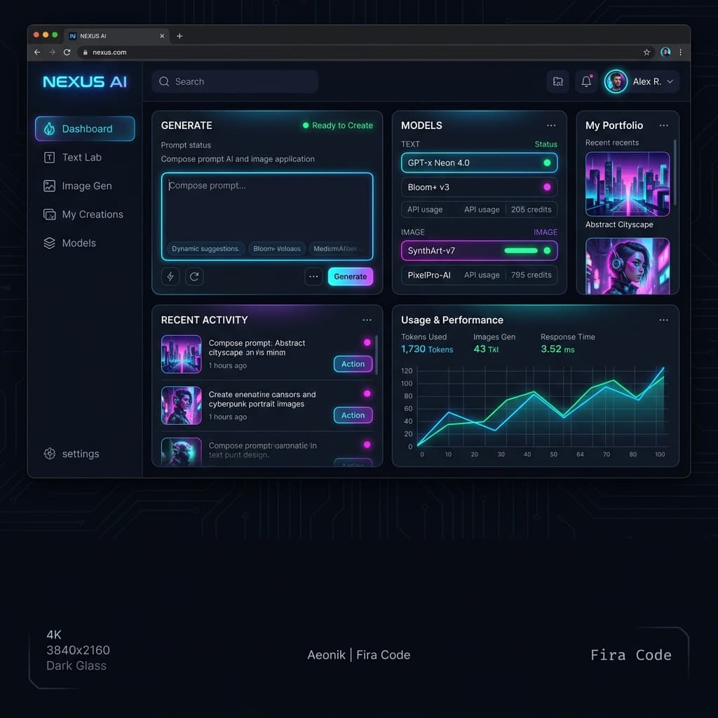 Main showcase